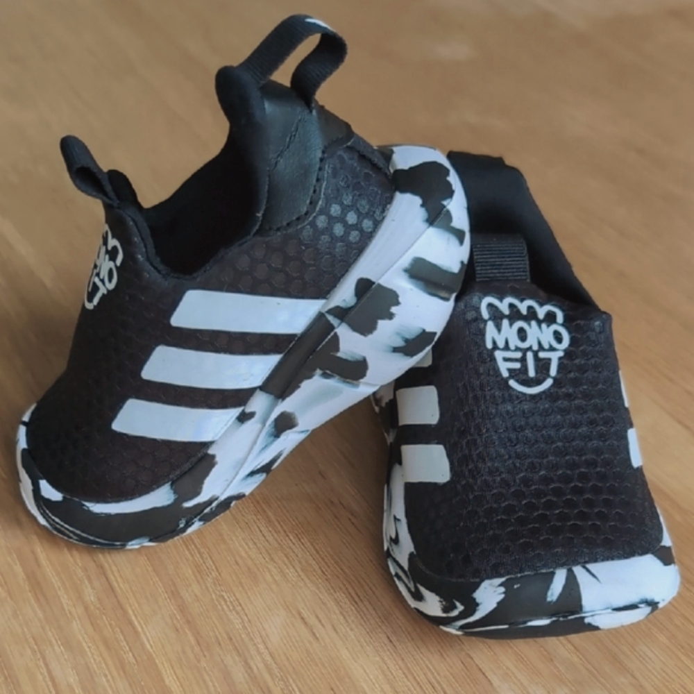Kids Black and White Sneakers